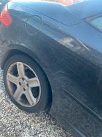 Peugeot 307 2.0 16V CC 2005 Zwart - rijd goed, Auto's, Voorwielaandrijving, 74 €/maand, 4 cilinders, Cabriolet