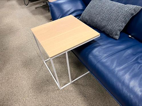 2 Nieuw Metaform BT-2 Bijzettafel Eiken hout Design Tafel, Huis en Inrichting, Tafels | Bijzettafels, Nieuw, Rechthoekig, 75 cm of meer