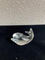 beeldje/presse papier WALVIS helder glas PUNTGAAF, Antiek en Kunst, Antiek | Glas en Kristal, Ophalen of Verzenden