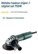 Metabo Slijptool - Nieuw in doos, Ophalen of Verzenden, Nieuw, 700 tot 1000 watt, Haakse handslijpmachine