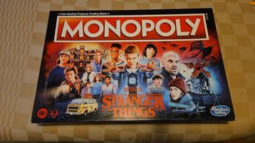 bordspel fraai nieuw Monopoly Stranger Things Monopolie mooi beschikbaar voor biedingen