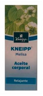Kneipp Huid/massage olie Melissa 100 ml (3 voor €10,-), Ophalen of Verzenden, Nieuw, Bad & Douche