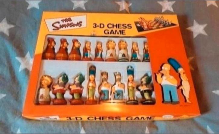 The Simpsons 3-D Chess Game - Nieuw!, Verzamelen, Complete verzamelingen en Collecties, Ophalen of Verzenden