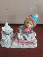 Erica, beren beeldje, Verzamelen, Beren en Cherished Teddies, Beeldje, Ophalen of Verzenden, Cherished Teddies, Zo goed als nieuw