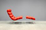 Sinus lounge chair + ottoman, Ophalen of Verzenden