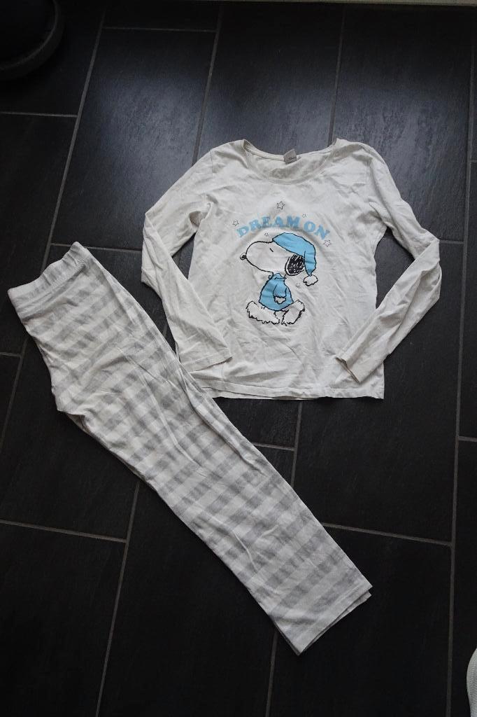 pyama snoopy maat S, Kleding | Dames, Pyjama's, Gedragen, Maat 36 (S), Ophalen