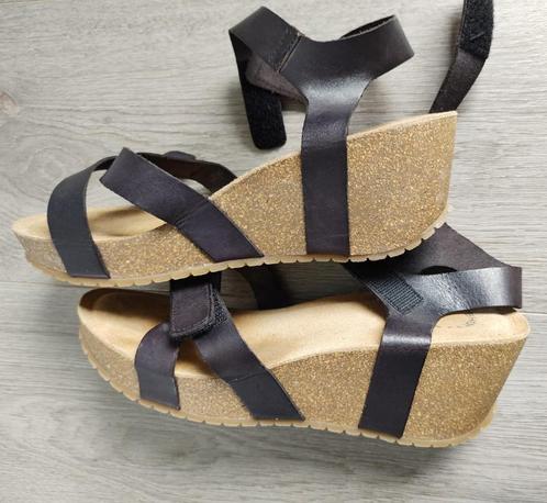 CA'SHOTT Copenhagen Sleehak sandalen maat 37, Kleding | Dames, Schoenen, Zo goed als nieuw, Sandalen of Muiltjes, Zwart, Ophalen of Verzenden
