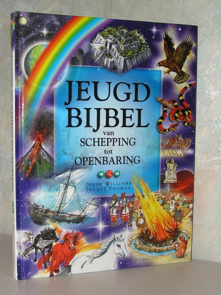 Jeugdbijbel van schepping tot openbaringen, Boeken, Godsdienst en Theologie, Zo goed als nieuw, Christendom | Katholiek, Christendom | Protestants