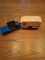 Lego 656 Auto met Caravan (1974) Compleet, Ophalen of Verzenden, Gebruikt, Complete set, Lego