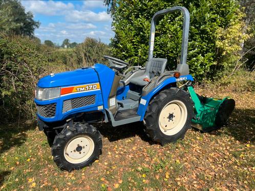 Iseki TM 170 incl Klepelmaaier | 4x4 | stuurbekrachtiging| k, Zakelijke goederen, Agrarisch | Tractoren, tot 2500, Overige merken