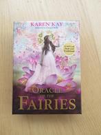 Karen Kay - Oracle of Fairies - orakelkaarten, Tarot of Kaarten leggen, Overige typen, Ophalen of Verzenden, Zo goed als nieuw