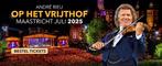 4x andre rieu vrijthof 4 juli, Tickets en Kaartjes, Eén persoon, Juli, Instrumentaal