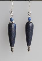 Schitterende oorbellen, Lapis lazuli, GEHEEL ZILVER, Hangers, Nieuw, Met edelsteen, Zilver