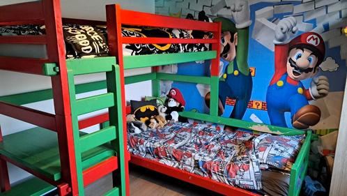 Hoekstapelbed, Kinderen en Baby's, Kinderkamer | Stapelbedden en Hoogslapers, Gebruikt, Stapelbed, Ophalen