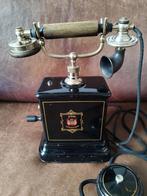 Antieke telefoon met handslinger, Jydsk Telefon Aktieselskab, Ophalen of Verzenden, Gebruikt