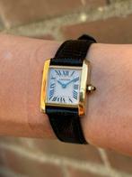 Cartier Tank Française 2385 massief goud, Overige merken, Verzenden, Polshorloge, Goud