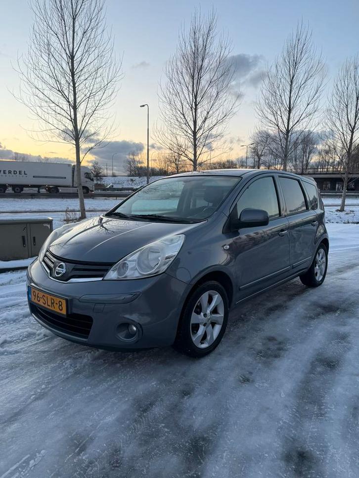 Nissan Note 1.4 Life+ 16V 2011 Grijs, Auto's, Nissan, Particulier, Note, Benzine, C, Hatchback, Handgeschakeld, Origineel Nederlands