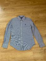 POLO Ralph Lauren, blauw/ wit gestreept, classic fit, maat 2, Blauw, Ophalen of Verzenden, Ralph Lauren, Maat 34 (XS) of kleiner