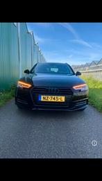 Audi A4 1.4 Tfsi 150pk S Tronic 2017 Zwart NL auto, Auto's, Stof, 74 €/maand, Zwart, 4 cilinders