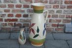 2 x West Germany mid century vaas (45cm en 20cm), Antiek en Kunst, Verzenden