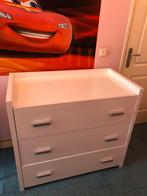 Complete babykamer in hoogglans wit, Kinderen en Baby's, Ophalen, Gebruikt, 50 tot 70 cm, 100 cm of meer