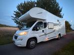 Unieke rondzit! Zeer nette 6 pers. Benimar Sport, lage km!, Caravans en Kamperen, Campers, Alkoof, Ringverwarming, Koelkast, Particulier