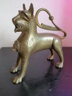 Bronzen Olielamp  13 cm Hoog, Antiek en Kunst, Ophalen of Verzenden