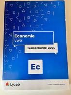 Examenbundel Economie VWO 2020, Ophalen of Verzenden, Zo goed als nieuw, VWO, Economie