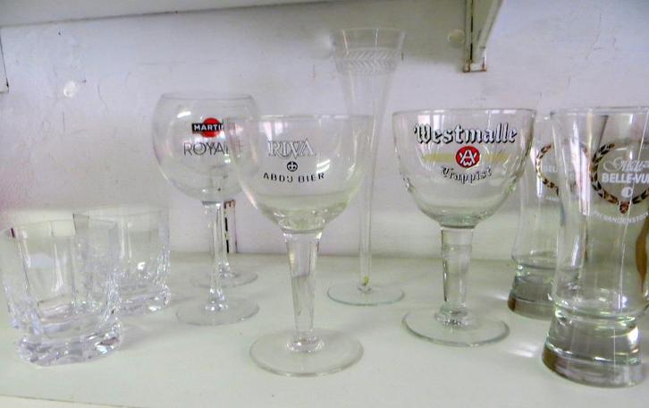 assortiment drinkglazen, Huis en Inrichting, Keuken | Keukenbenodigdheden, Zo goed als nieuw, Ophalen of Verzenden