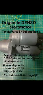 Toyota corolla, verso s sunarı trezia starter motor, Tickets en Kaartjes, Eén persoon, Cadeaubon, Overige typen