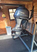 Yamaha 50 pk viertakt big tiller , bwjr 2020 ., Watersport en Boten, Ophalen, Elektrische start, Zo goed als nieuw, 30 pk of meer
