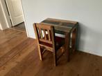 Tafeltje en stoeltje voor kind - Otentic design, Ophalen, Zo goed als nieuw, Tafel(s) en Stoel(en)