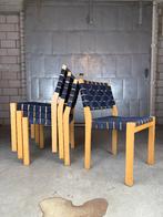 Artek 611 Chair By Alvar Aalto (More In Stock), Ophalen, Gebruikt, Blauw, X