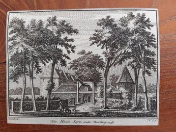 440 / Het Huis Loo onder Voorburg Gravure H. Spilman beschikbaar voor biedingen