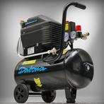 Compressor, luchtpomp 24 liter 230V van €249,- voor €125,-, Ophalen, 6 tot 10 bar, Nieuw, Minder dan 200 liter/min