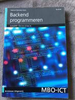Backend programmeren, Boeken, Ophalen of Verzenden, Beta, Zo goed als nieuw, MBO