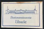 Stationsrestauratie Utrecht  (Utrecht), Verzamelen, Suikerzakjes, Ophalen of Verzenden