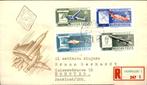 Hongarije - Aangetekend - Luchtpost - 1962, Postzegels en Munten, Brieven en Enveloppen | Buitenland, Ophalen of Verzenden, Envelop