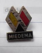 Pin - MIEDEMA, Verzamelen, Ophalen, Zo goed als nieuw, Overige onderwerpen, Speldje of Pin