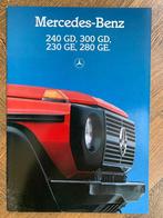 Nederlandse brochure Mercedes-Benz G-klasse 1986 nieuwstaat!, Nieuw, Mercedes-Benz, Mercedes, Ophalen of Verzenden