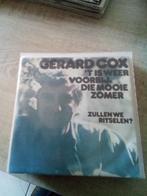 gerard cox t is weer voorbij die mooie zomer / zullen we rit, Cd's en Dvd's, Vinyl | Nederlandstalig, Overige formaten, Levenslied of Smartlap