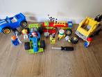 duplo toolo race auto set 6143, sleepwagen en auto, Kinderen en Baby's, Speelgoed | Duplo en Lego, Ophalen of Verzenden, Zo goed als nieuw