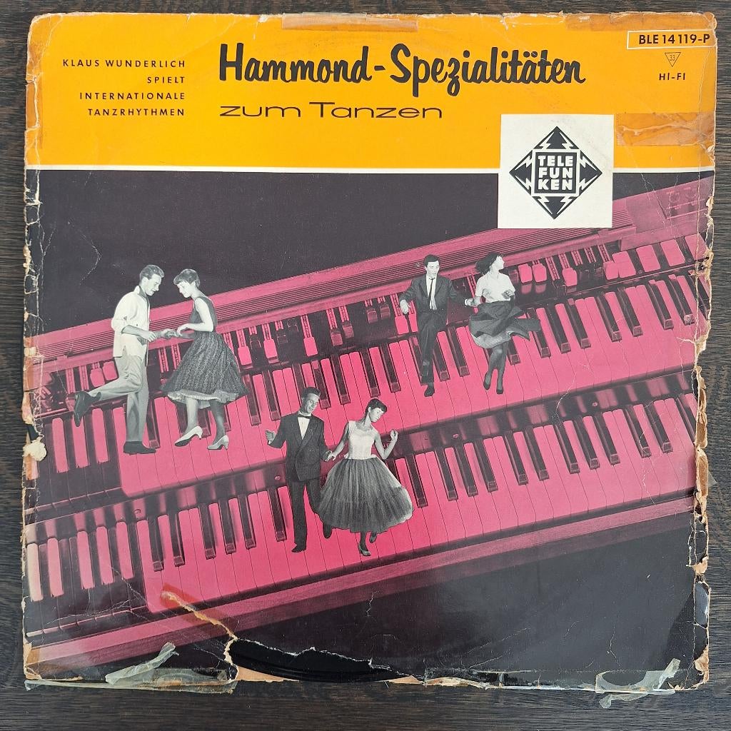 LP Klaus Wunderlich – Hammond - Spezialitäten Zum Tanzen, 1960 tot 1980, Gebruikt, Ophalen of Verzenden, 12 inch