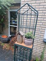 Tuinkas wijnrek plantenrek. Gietijzeren rek, Ophalen, Zo goed als nieuw, Staal