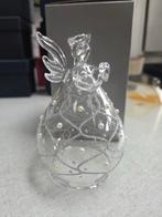 Vintage glazen kerstengel in bewaardoos, Ophalen of Verzenden, Zo goed als nieuw