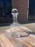 Klassiek whiskykaraf van kristalglas – met bolle glazen stop, Antiek en Kunst, Ophalen