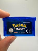 Pokemon Sapphire - Game Boy Advance, Spelcomputers en Games, Games | Nintendo Game Boy, Gebruikt, Lenn hodes, Ophalen of Verzenden