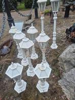 Gietijzer armaturen armatuur lamp lantaarnpaal sokkel TULP, Antiek en Kunst, Ophalen