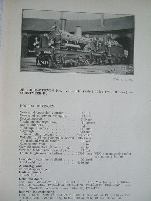 Onze Nederlandse locomotieven in woord en beeld - 1946., Verzamelen, Spoorwegen en Tramwegen, Gebruikt, Trein, Boek of Tijdschrift