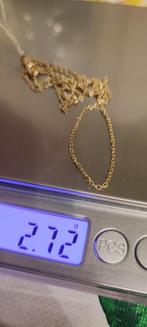 Gouden ketting 14k, Sieraden, Tassen en Uiterlijk, Kettingen, Ophalen, Zo goed als nieuw, Goud, Goud
